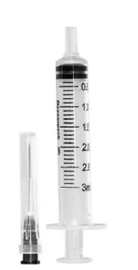 SERINGA DESC. 03ML C/AG 25X07