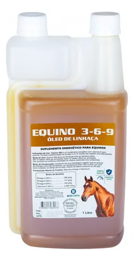 OLEO DE LINHACA 3-6-9 EQUINO LT