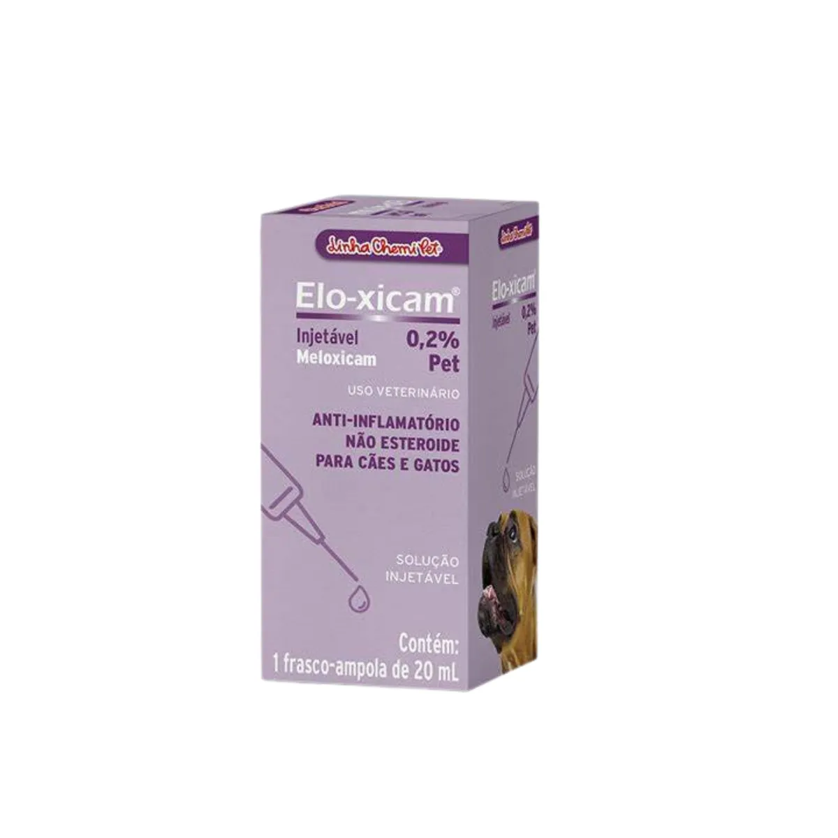 ELO-XICAM INJETAVEL 0,2% 20ML